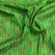 Pound A Metre Per Metre Premium Gold Foil Cotton 45'' Wide (Green & Gold)