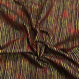 Pound A Metre Per Metre Premium Gold Foil Cotton 45'' Wide (Maroon & Gold)