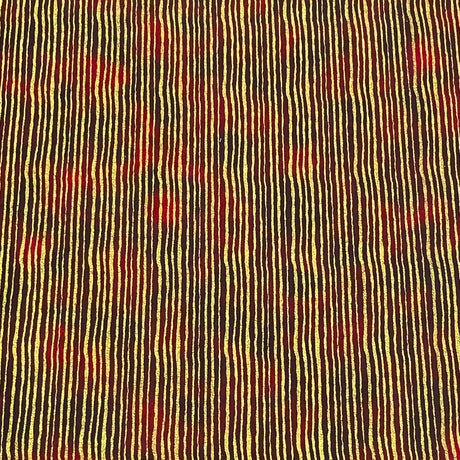 Pound A Metre Per Metre Premium Gold Foil Cotton 45'' Wide (Maroon & Gold)