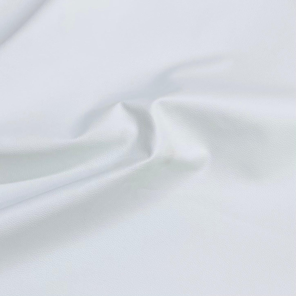 Pound A Metre Per Metre Premium Leatherette 55'' Wide - (White)