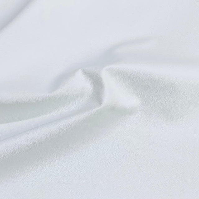 Pound A Metre Per Metre Premium Leatherette 55'' Wide - (White)
