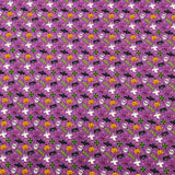 Pound A Metre Full Metre Per Metre Premium Quality 100% Quilting Halloween Cotton 45' Wide  (Ghost)