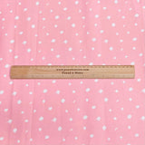 Pound A Metre Per Metre Per Metre Premium Quality Floral Drill  58" (Pink)