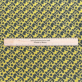 Pound A Metre Per Metre Per Metre Premium Wool Rich Fabric 55" Wide (Yellow & Black)