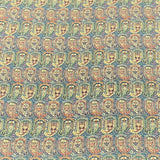 Pound A Metre Per Metre Per Metre Printed Cashmere Effect Crepe Fabric- 45" Wide (Ancient)