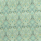 Pound A Metre Per Metre Printed Cashmere Effect Crepe Fabric- 45" Wide (Mint)