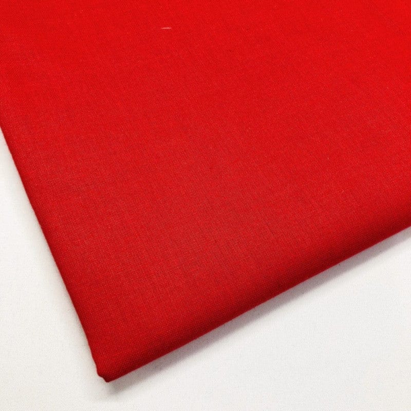 Cut Price Fabrics Per Metre / Red Per Metre Sew In 100% Cotton Interfacing- 110cm Wide (6 Colours)