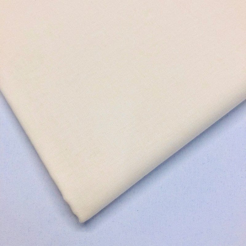 Cut Price Fabrics Per Metre / Natural Per Metre Sew In 100% Cotton Interfacing- 110cm Wide (6 Colours)