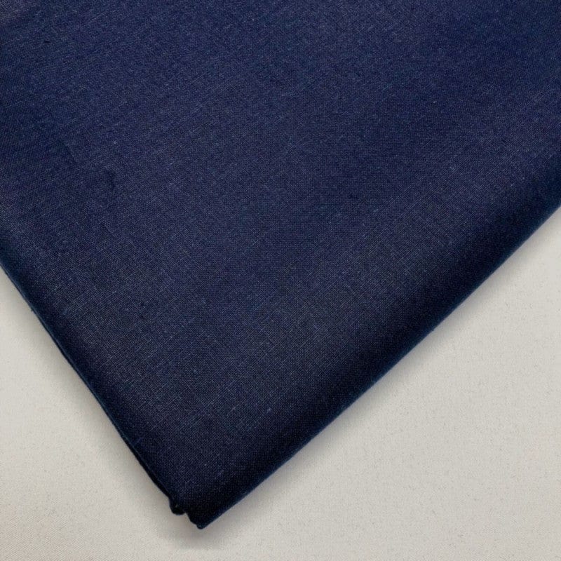 Cut Price Fabrics Per Metre / Navy Per Metre Sew In 100% Cotton Interfacing- 110cm Wide (6 Colours)