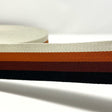 Per Metre Stripe Webbing, 50mm - (Black, Coffee & Caramel) - Pound A Metre