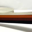 Pound A Metre Per Metre Stripe Webbing, 50mm - (Black, Coffee & Caramel)