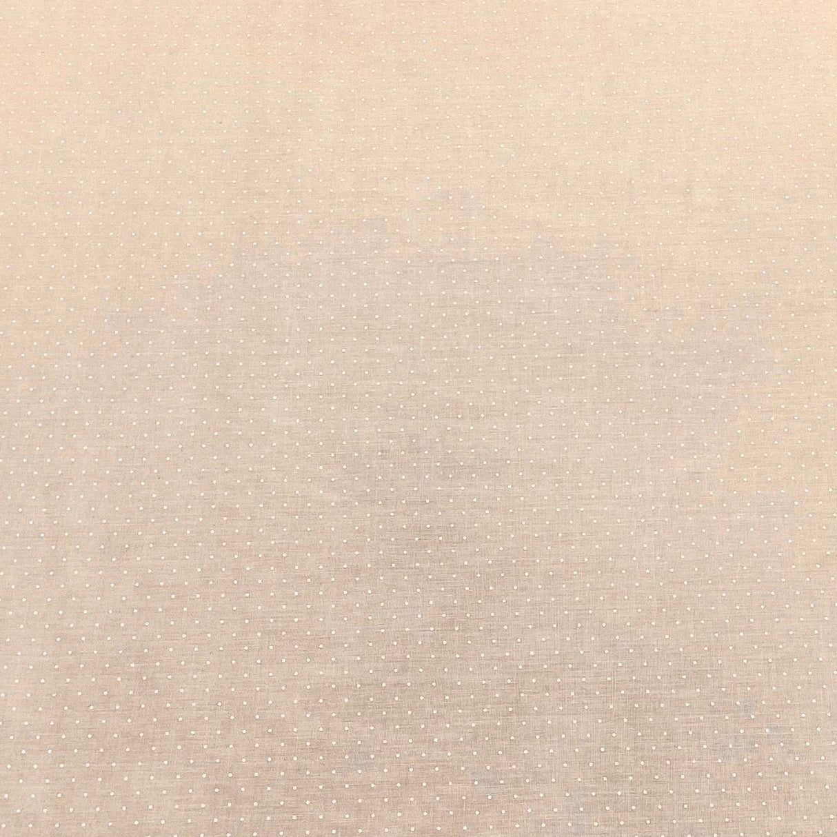 Pound A Metre Per Metre Per Metre Super Soft Polycotton 45" Wide (Peach Polka)