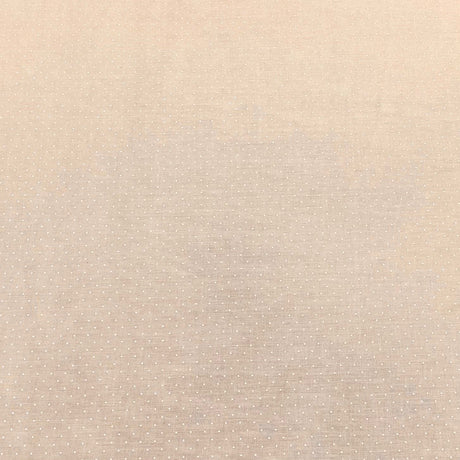 Pound A Metre Per Metre Per Metre Super Soft Polycotton 45" Wide (Peach Polka)