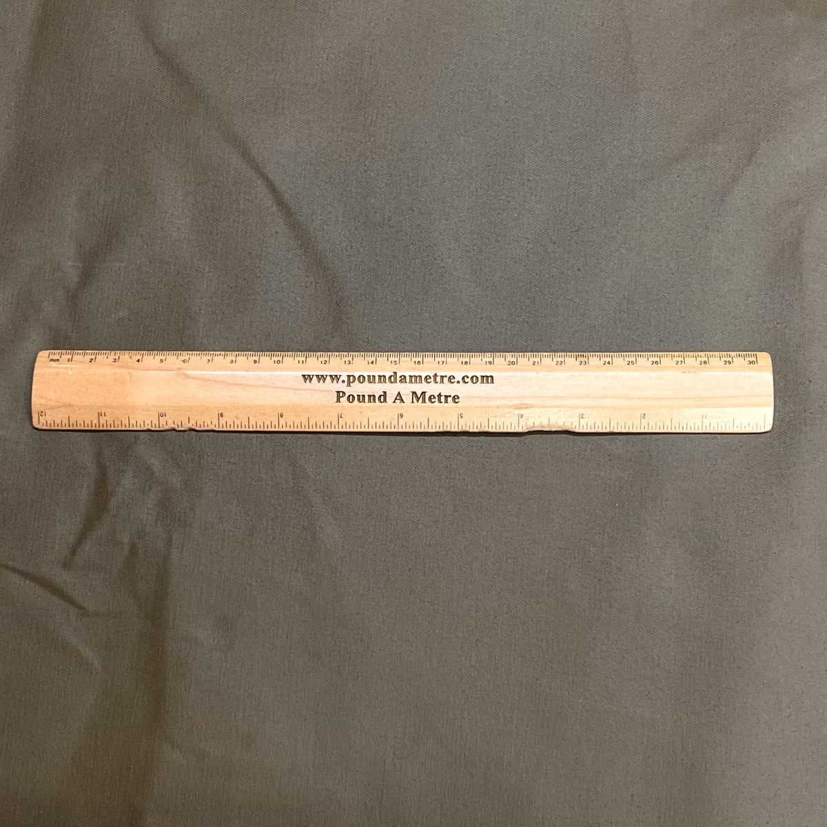 Pound A Metre Per Metre Waxed 100% Cotton (Shelter Cloth) - 55"- (Brown)