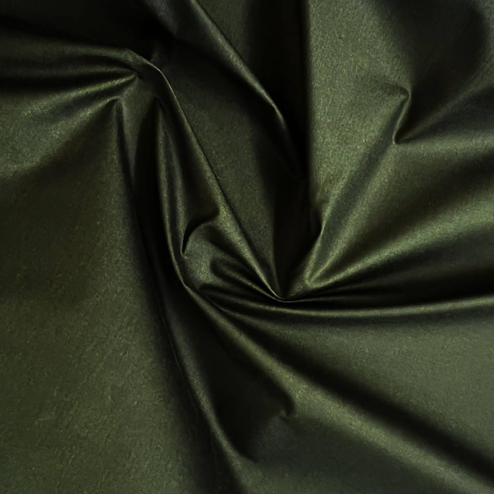Pound A Metre Per Metre Waxed 100% Cotton (Shelter Cloth) - 55"- (Dark Green)