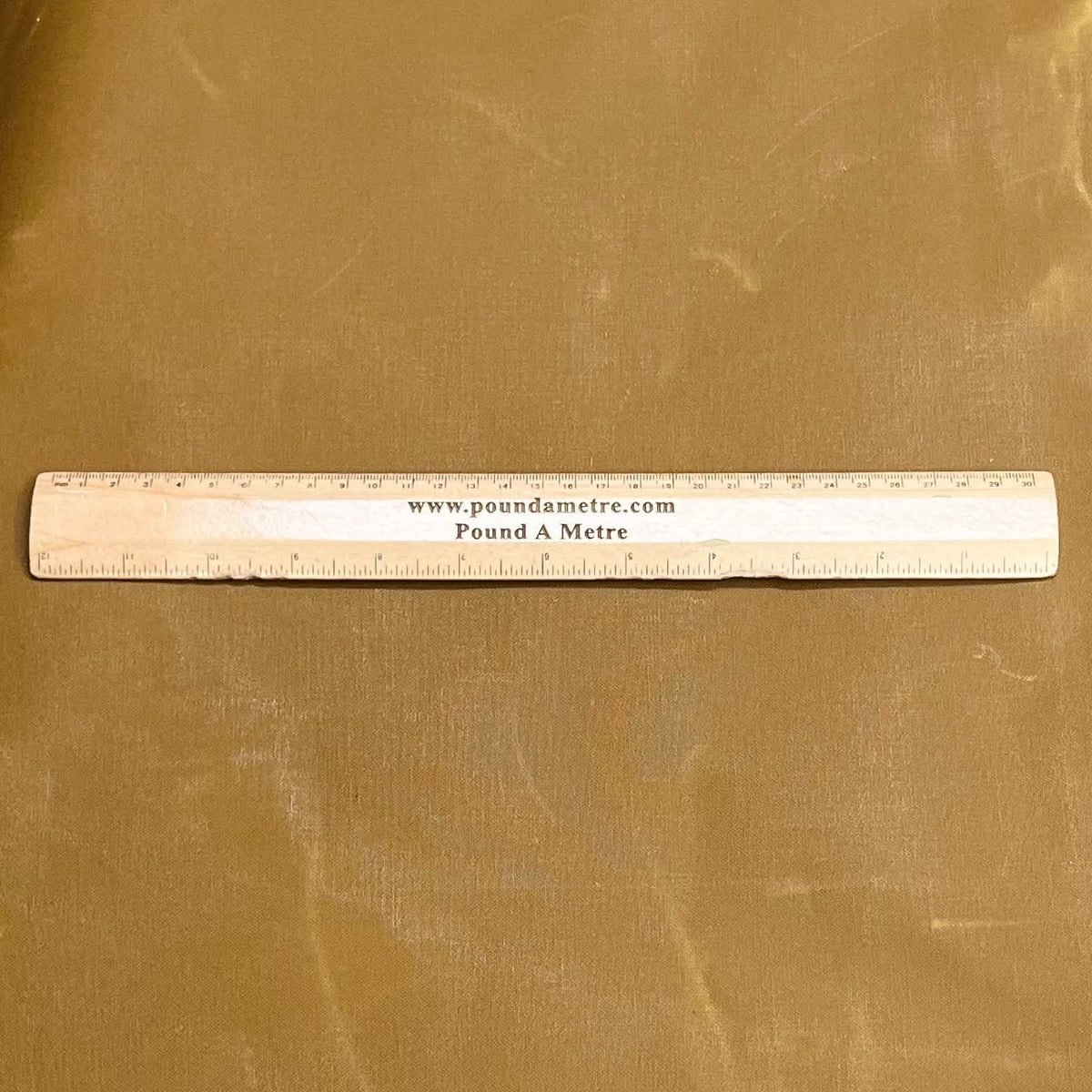 Pound A Metre Per Metre Waxed 100% Cotton (Shelter Cloth) - 55"- (Golden)