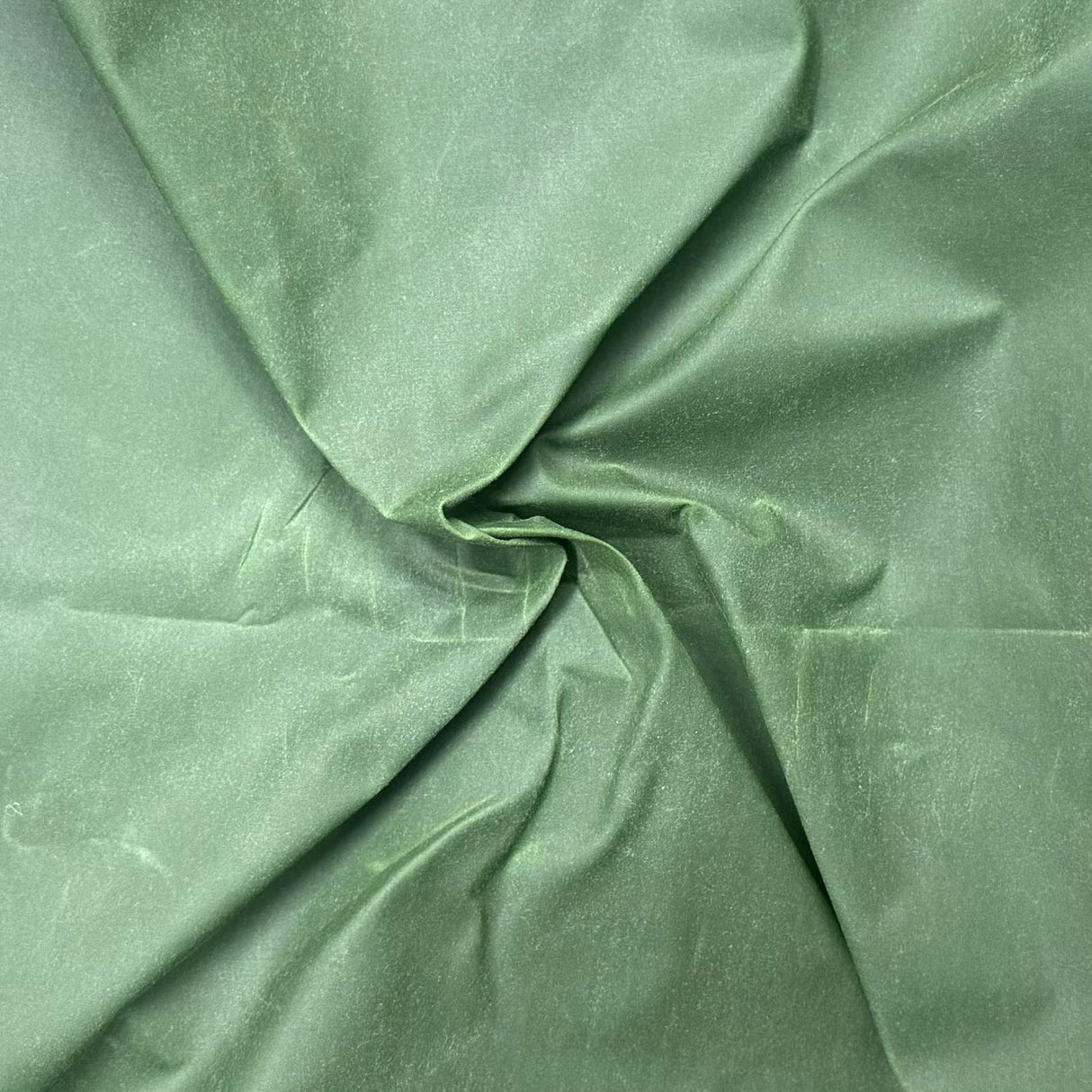 Pound A Metre Per Metre Waxed 100% Cotton (Shelter Cloth) - 55"- (Green)