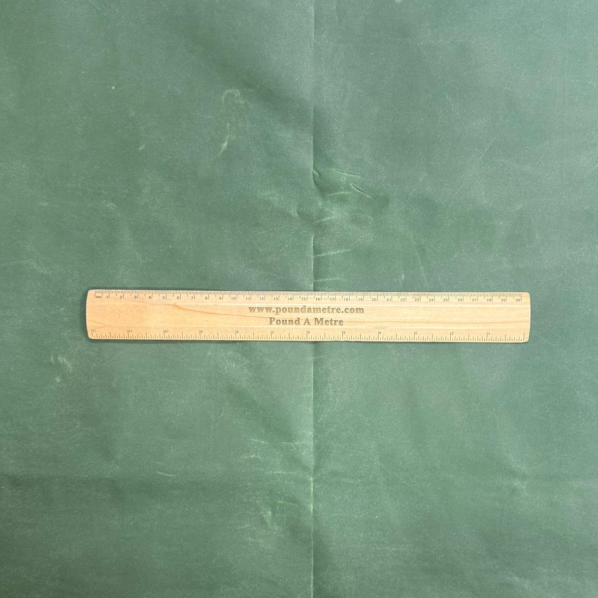 Pound A Metre Per Metre Waxed 100% Cotton (Shelter Cloth) - 55"- (Green)