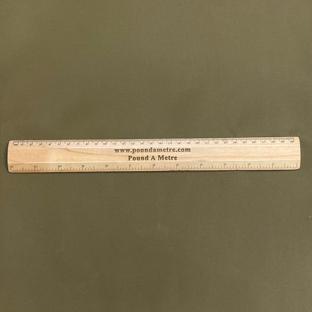 Pound A Metre Per Metre Waxed 100% Cotton (Shelter Cloth) - 55"- (Khaki)