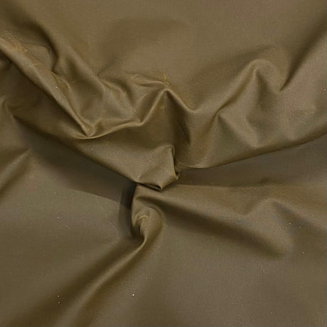 Pound A Metre Per Metre Waxed 100% Cotton (Shelter Cloth) - 55"- (Khaki)