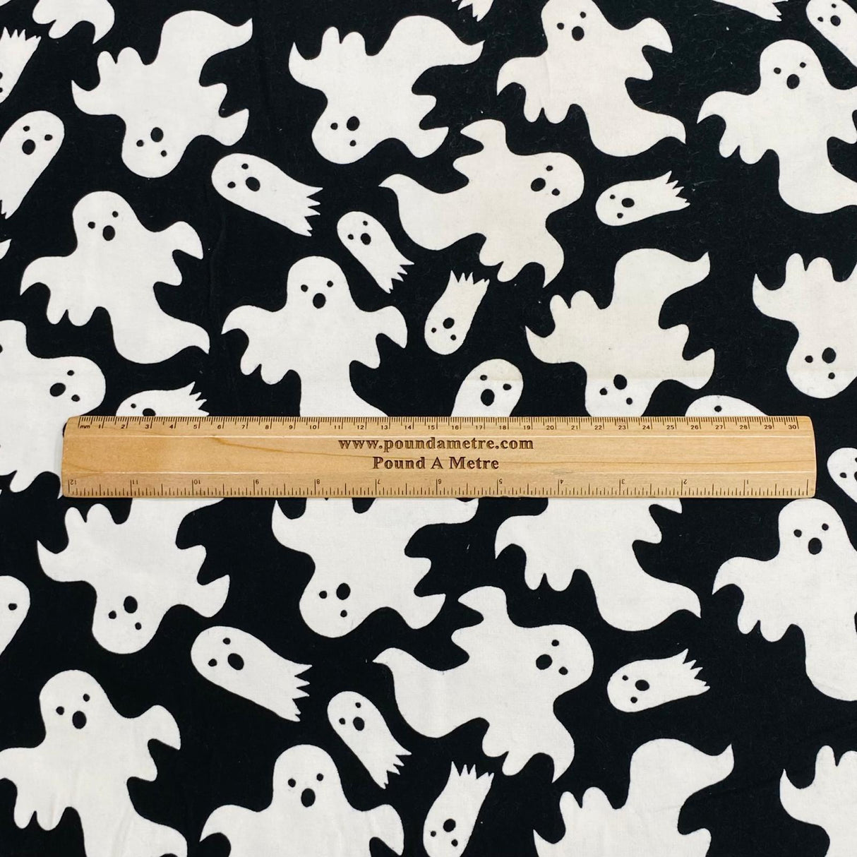 Pound A Metre Per Metres Per Metres High Quality Brushed Cotton - 45" Wide (Ghost)