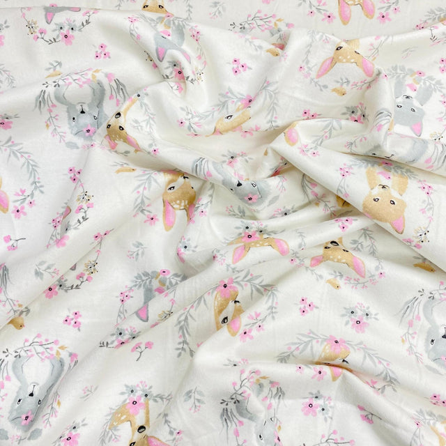 Pound A Metre Per Metre Per Metres High Quality Brushed Cotton - 45" Wide (Wildlife)