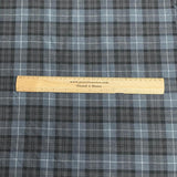 Pound A Metre Per Metre Per Metres Premium Poly-Viscose Tartan 60" Wide (Grey)