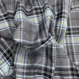 Pound A Metre Per Metre Per Metres Premium Poly-Viscose Tartan 60" Wide (Light)