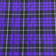 Pound A Metre Per Metre Per Metres Premium Poly-Viscose Tartan 60" Wide (Purple)