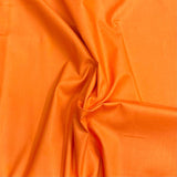 Pound A Metre Pet Metre Luxury 100% Pure Cotton Fabric – 63" Wide- (Orange)