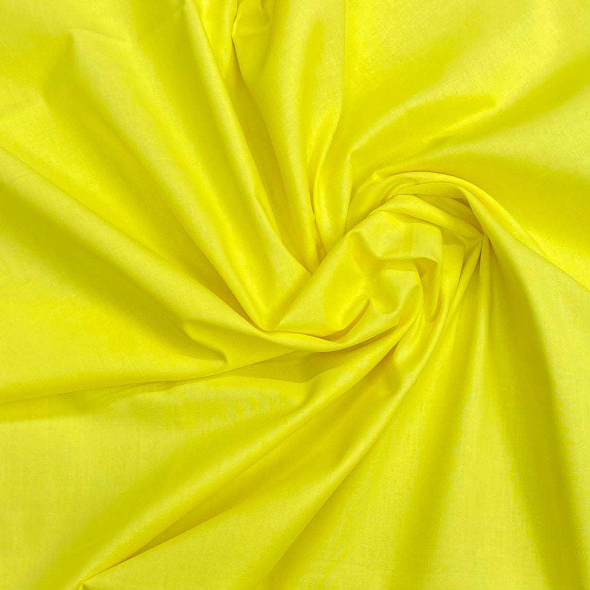 Pound A Metre Pet Metre Luxury 100% Pure Cotton Fabric – 63" Wide- (Yellow)