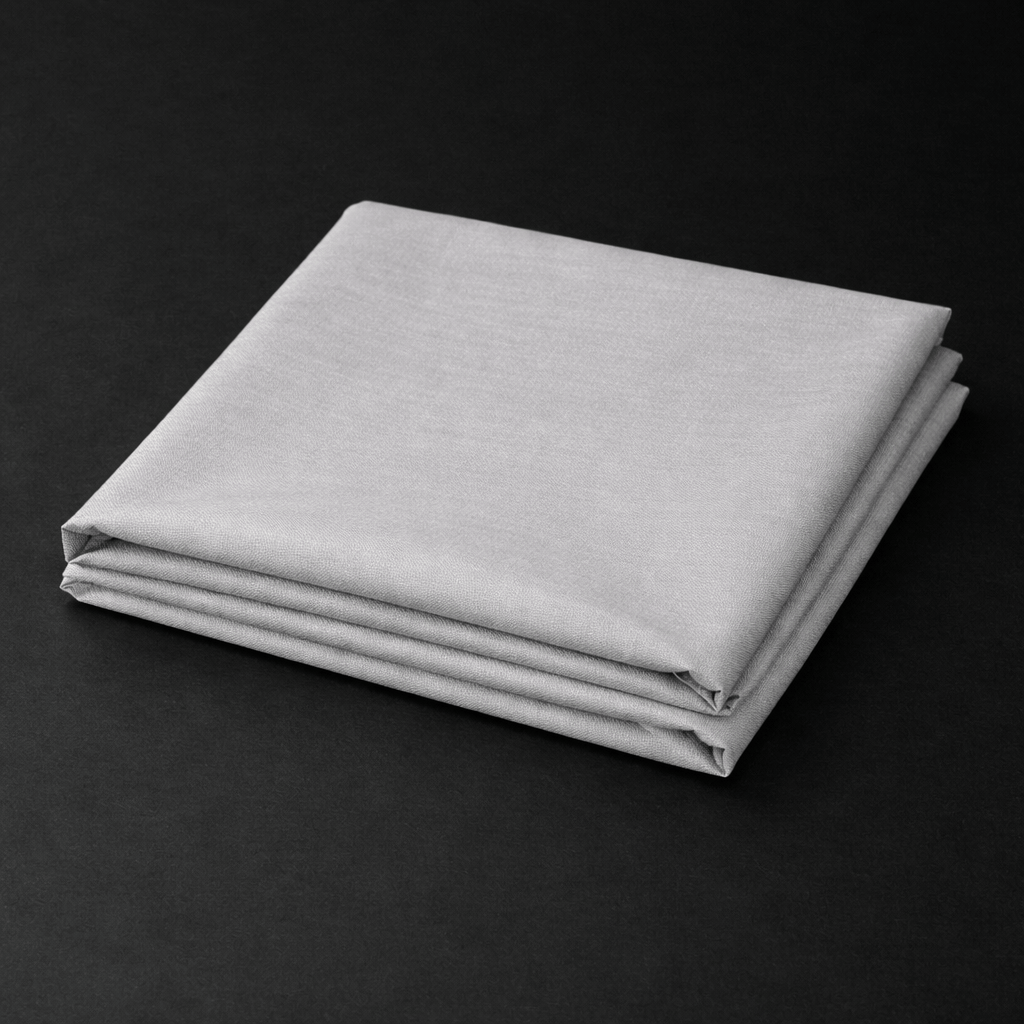 Pound A Metre Plain Premium 100% Cotton Fabric- 44" Wide (Grey 80)