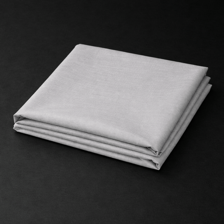 Pound A Metre Plain Premium 100% Cotton Fabric- 44" Wide (Grey 80)