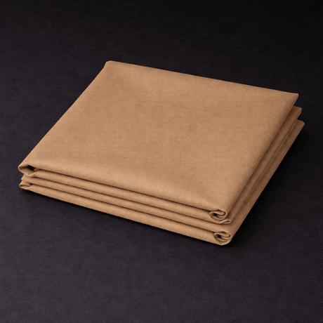 Pound A Metre Plain Premium 100% Cotton Fabric- 44" Wide (Medium Brown 13)