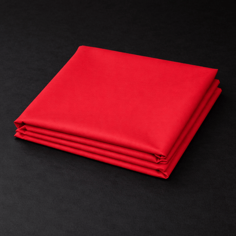 Pound A Metre Plain Premium 100% Cotton Fabric- 44" Wide (Red 44)