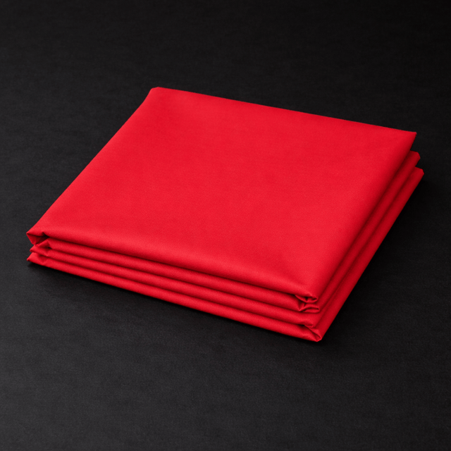 Pound A Metre Plain Premium 100% Cotton Fabric- 44" Wide (Red 44)