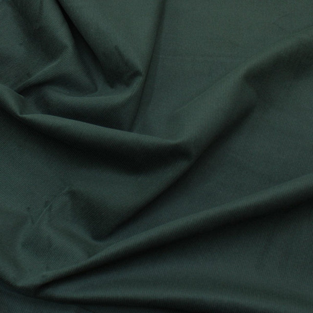 Pound A Metre Premium 100% Italian Cotton Corduroy - 21 Wale - 60" Wide - (Emerald)
