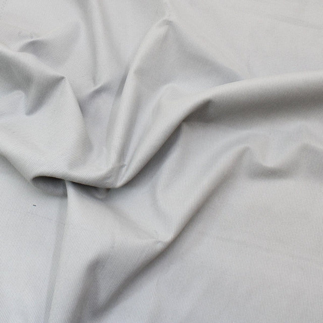 Pound A Metre Premium 100% Italian Cotton Corduroy - 21 Wale - 60" Wide - (Light Grey)