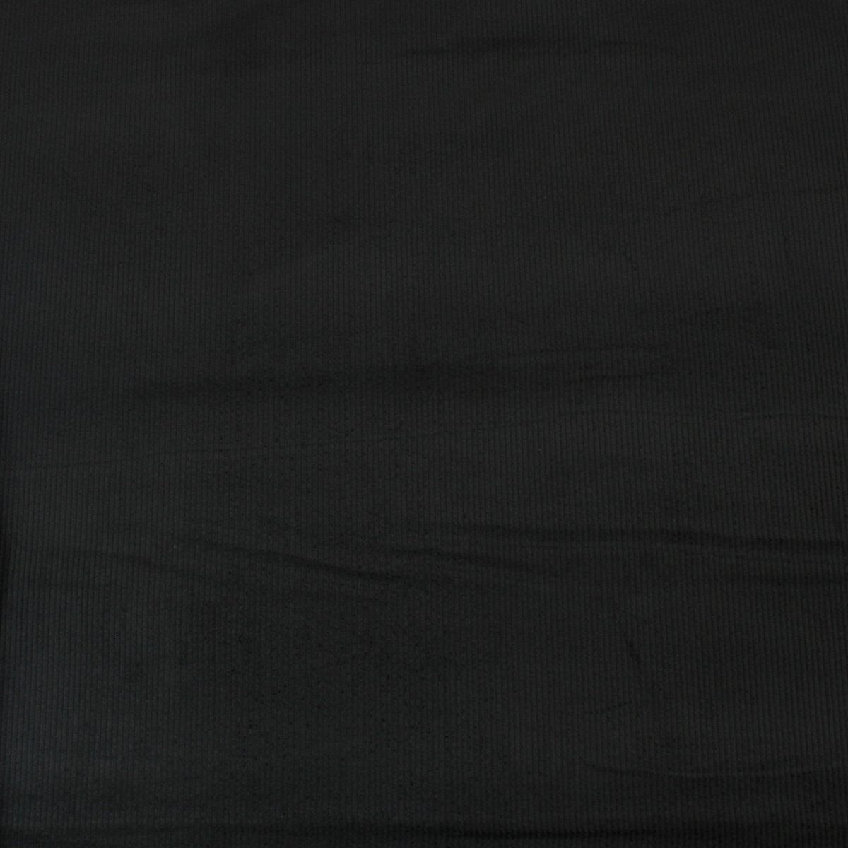 Pound A Metre Premium 100% Italian Cotton Corduroy - 8 Wale - 60" Wide - (Black)