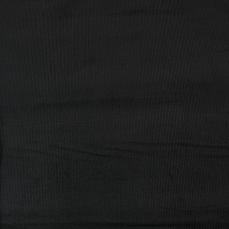 Pound A Metre Premium 100% Italian Cotton Corduroy - 8 Wale - 60" Wide - (Black)
