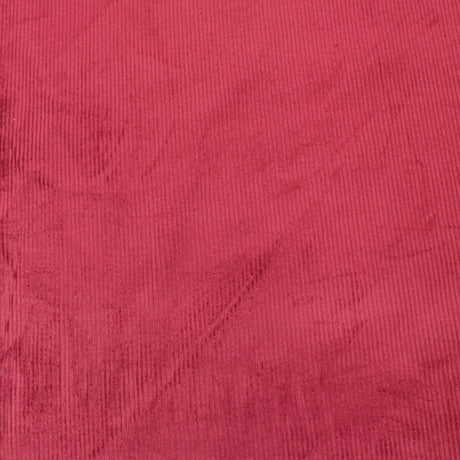 Pound A Metre Premium 100% Italian Cotton Corduroy - 8 Wale - 60" Wide - (Red)