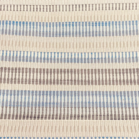 Pound A Metre Premium Furnishing Fabric – 55” Wide - (Blue & Cream)