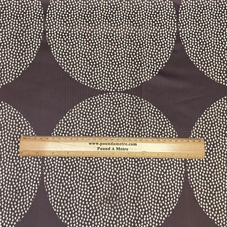 Pound A Metre Premium Furnishing Fabric- 55" Wide  (Circle)