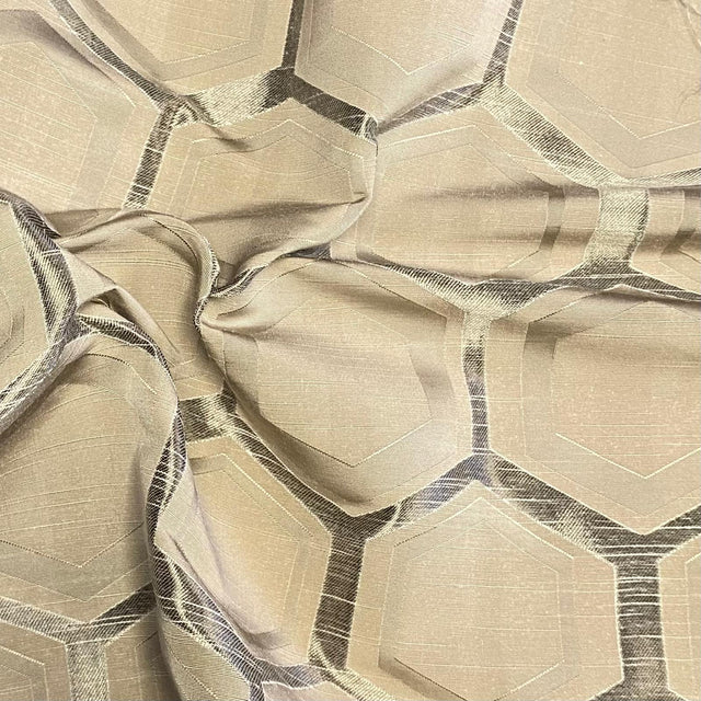 Pound A Metre Premium Furnishing Fabric- 55" Wide  (Hexagon)