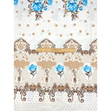 Pound A Metre 1 Metre Premium Poly- Cotton Blend Floral Sheeting 90"  Cool (Autumn Sale)