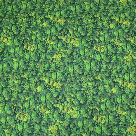 Pound A Metre Full Metre Premium Printed Cotton- Landscape Designs- 45" Wide (Tree)