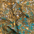 Pound A Metre Per Metre Premium Quality 100% Cotton Batik - 45" Wide (Brown)