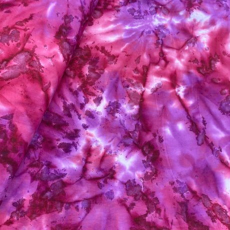 Pound A Metre 1 Metre Premium Quality 100% Cotton Batik - 45" Wide (Pink)