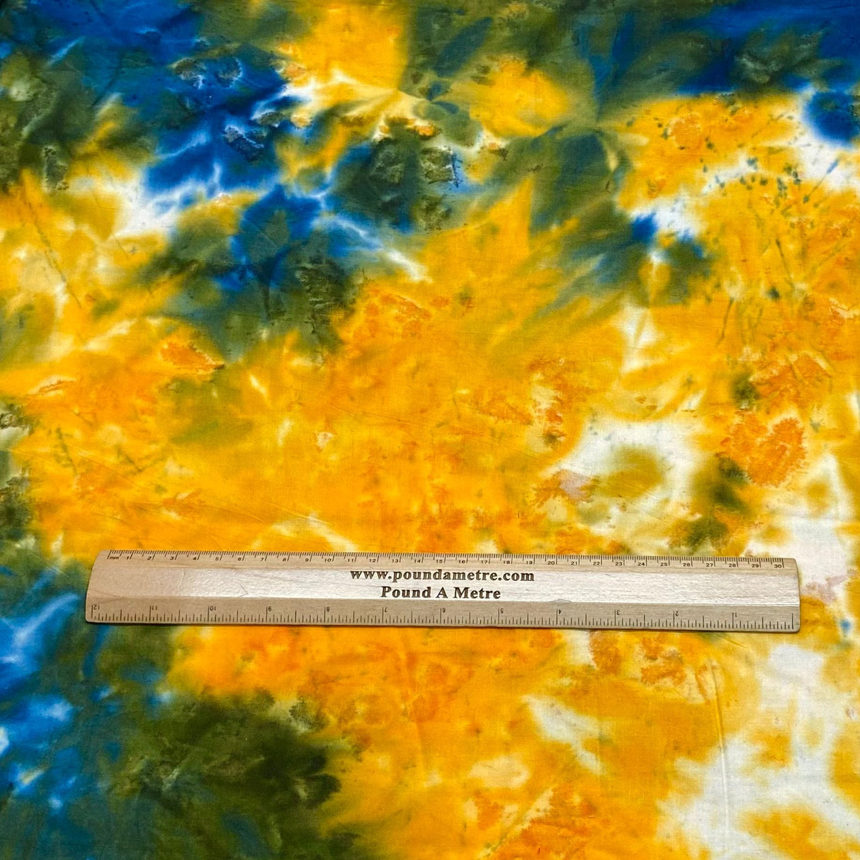 Pound A Metre 1 Metre Premium Quality 100% Cotton Batik - 45" Wide (Sun Set)