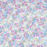Pound A Metre 1 Metre Premium Quality 100% Oriental Foil Cotton - Blossom - 55" Wide Lilac